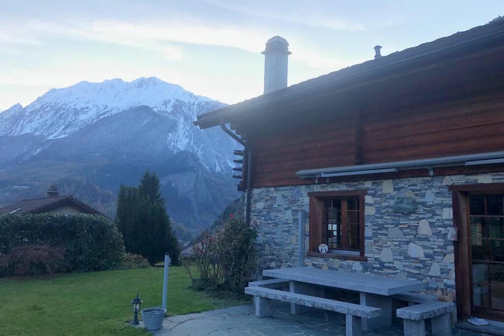 Chalet Edelweiss - Verbier, Mountain Views, Jacuzzi! Volleges Buitenkant foto